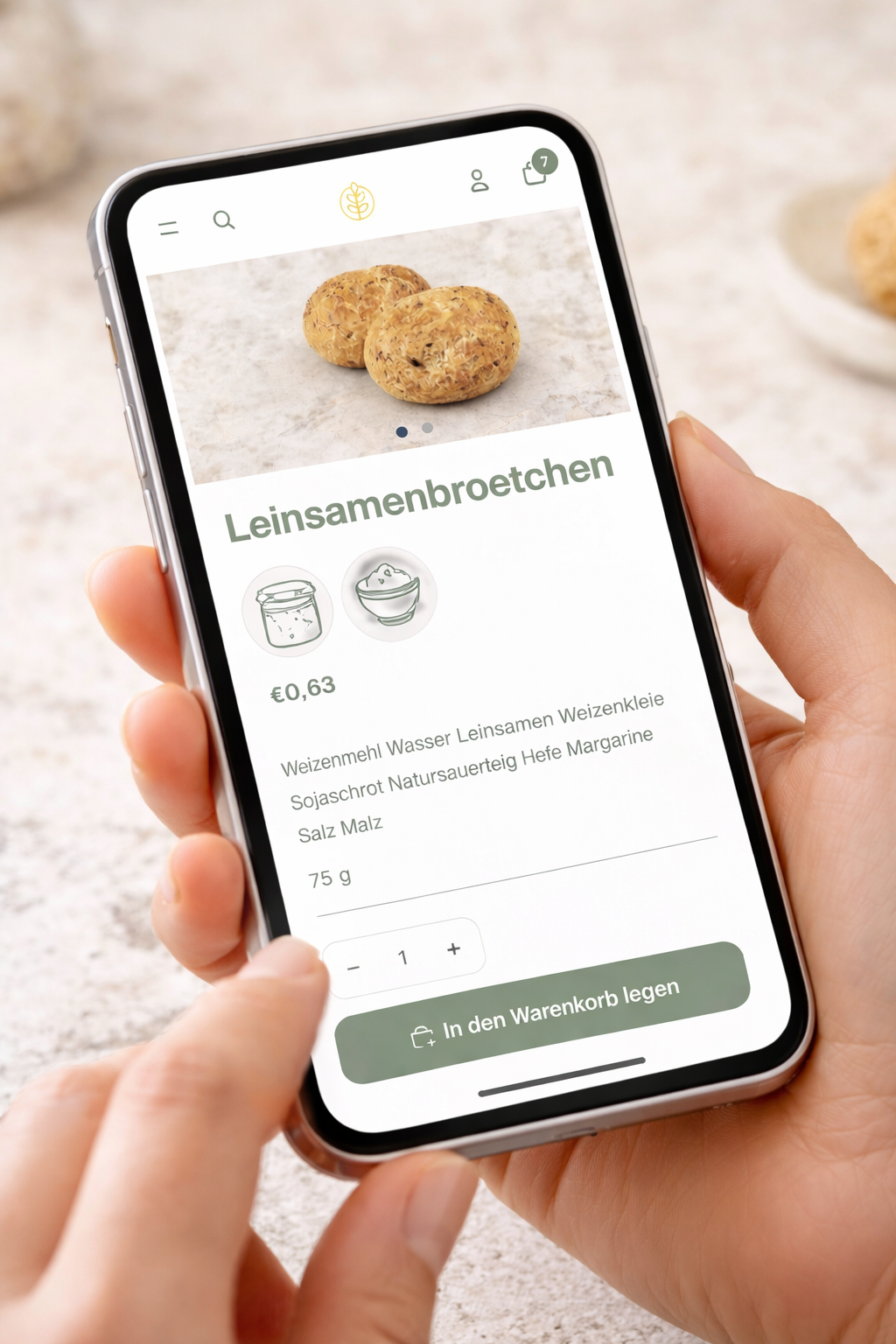 Brot-Icons